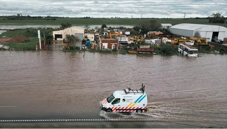 inundaciones, imágen de archivo 